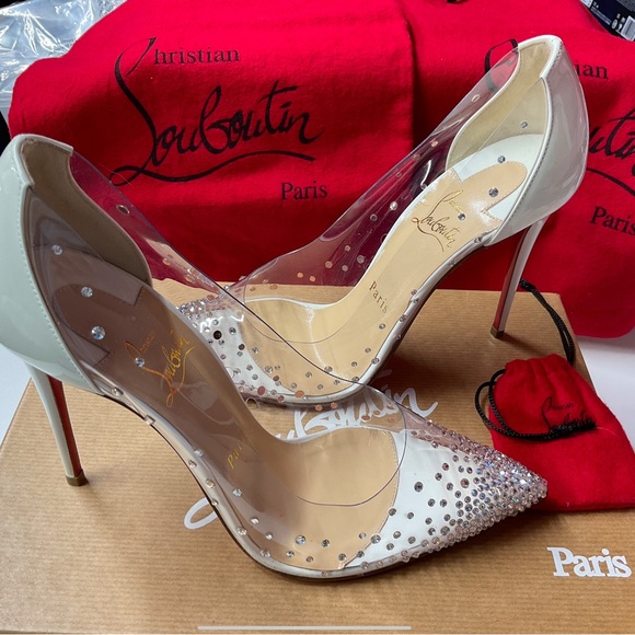 Christian Louboutin Shoes - Christian Louboutin
egrat as bomps Size Citter and PVC